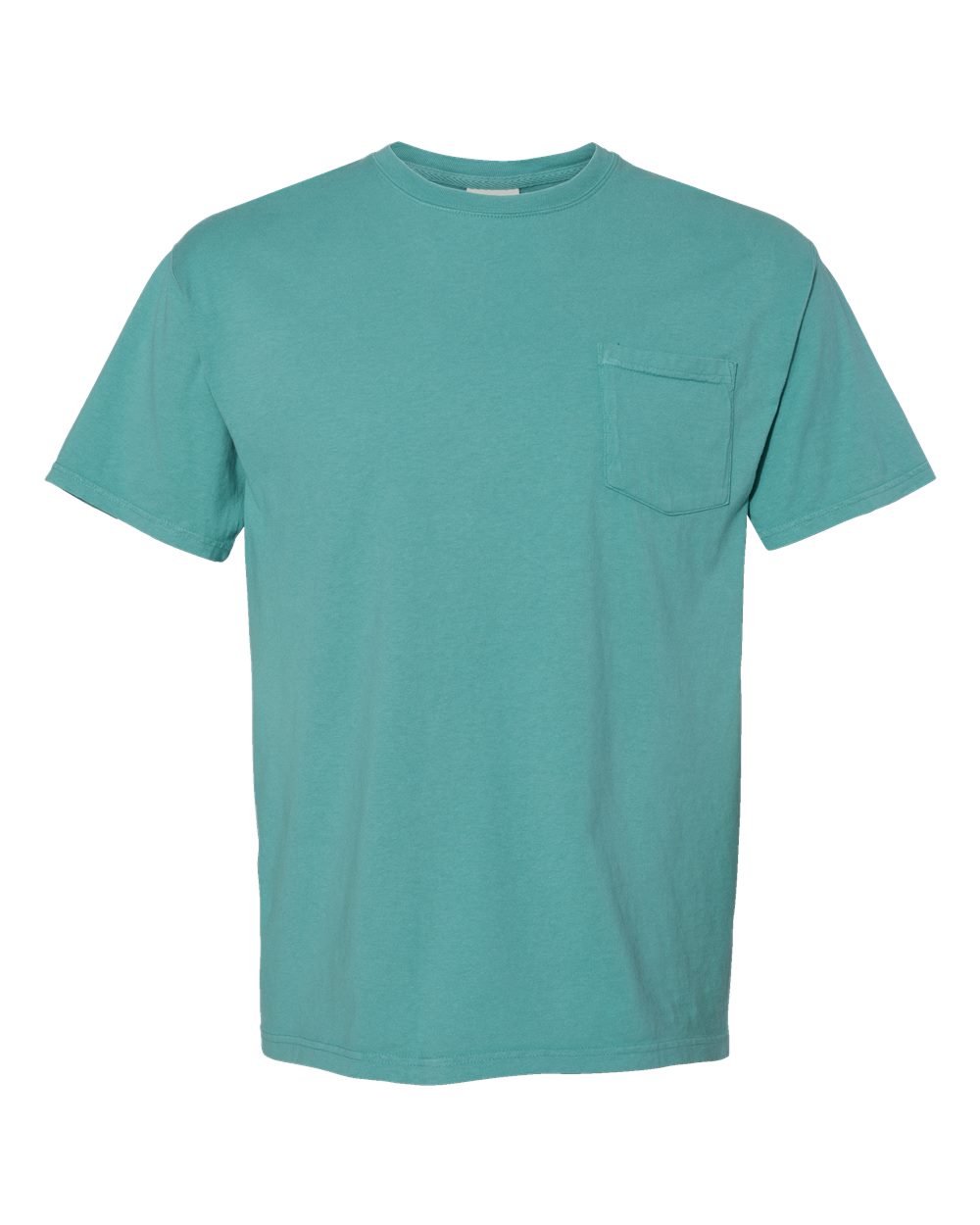 ComfortWash by Hanes GDH150 Unisex Garment-Dyed Pocket T-Shirt in Spanish Moss