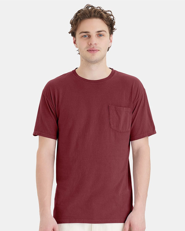ComfortWash by Hanes GDH150 Unisex Garment-Dyed Pocket T-Shirt