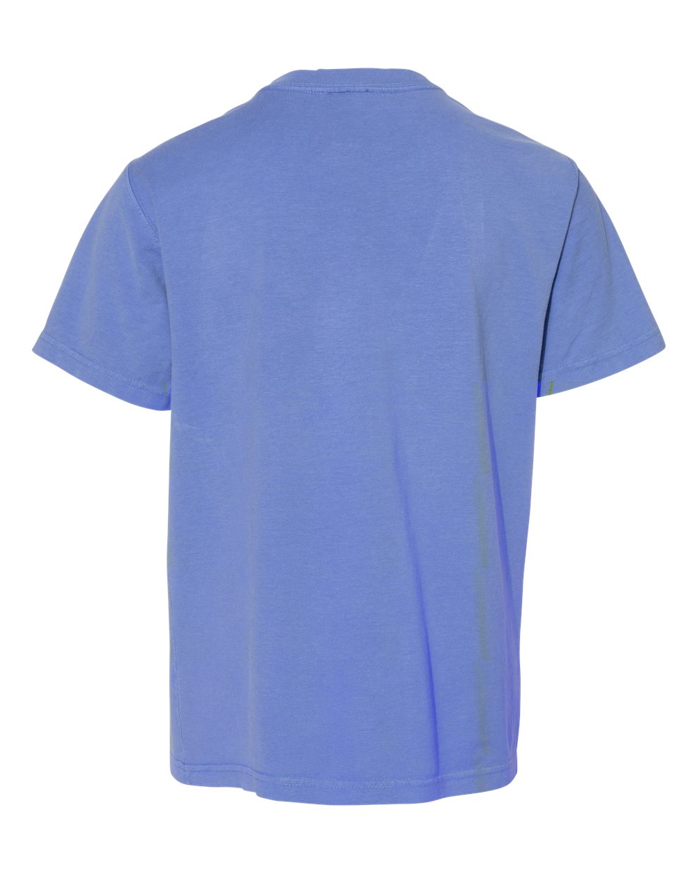 ComfortWash by Hanes GDH175 Youth Garment-Dyed T-Shirt in Deep Forte Blue, back