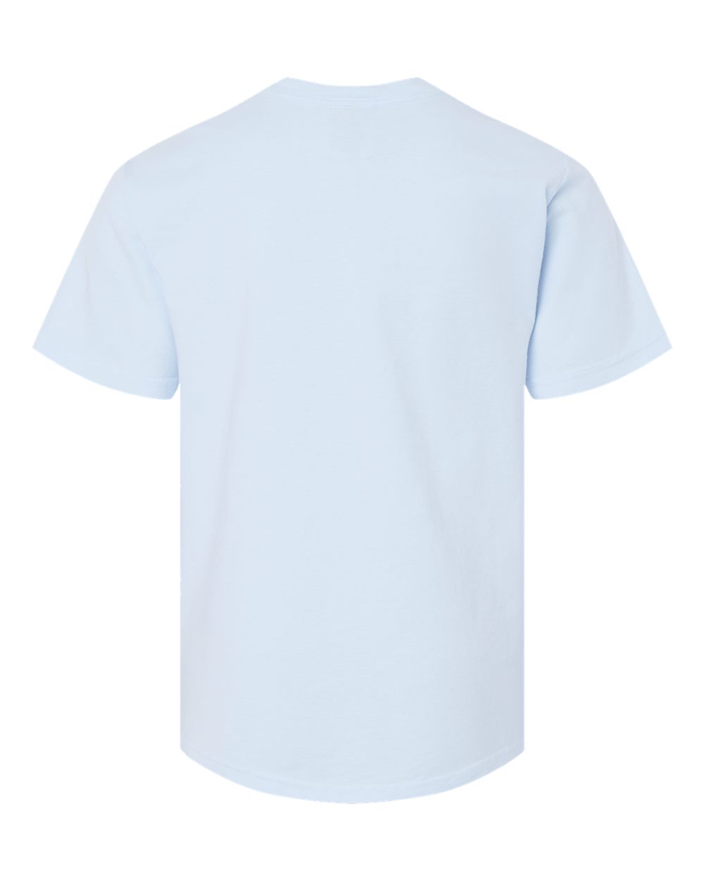 ComfortWash by Hanes GDH175 Youth Garment-Dyed T-Shirt in Soothing Blue, back