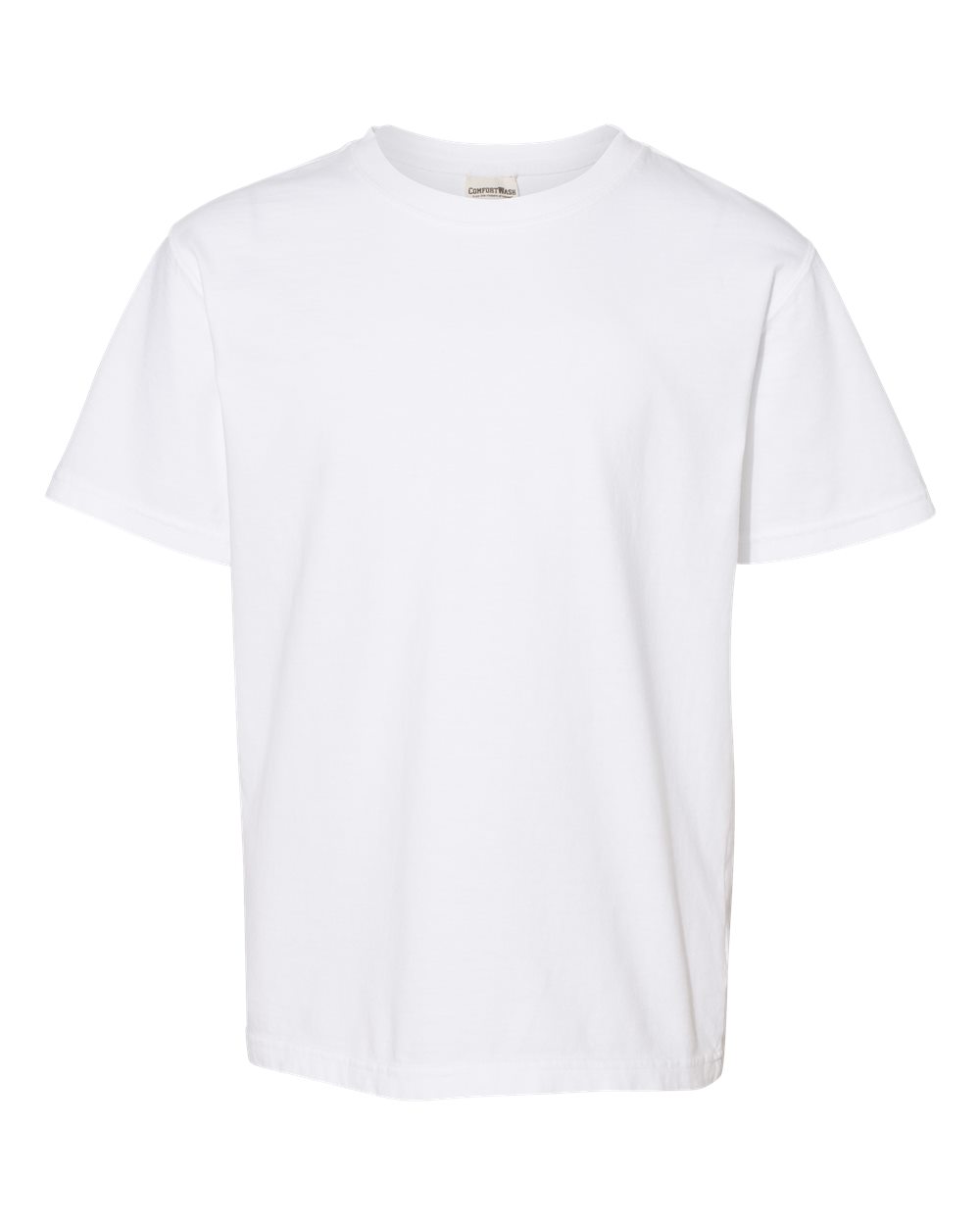 ComfortWash by Hanes GDH175 Youth Garment-Dyed T-Shirt in White