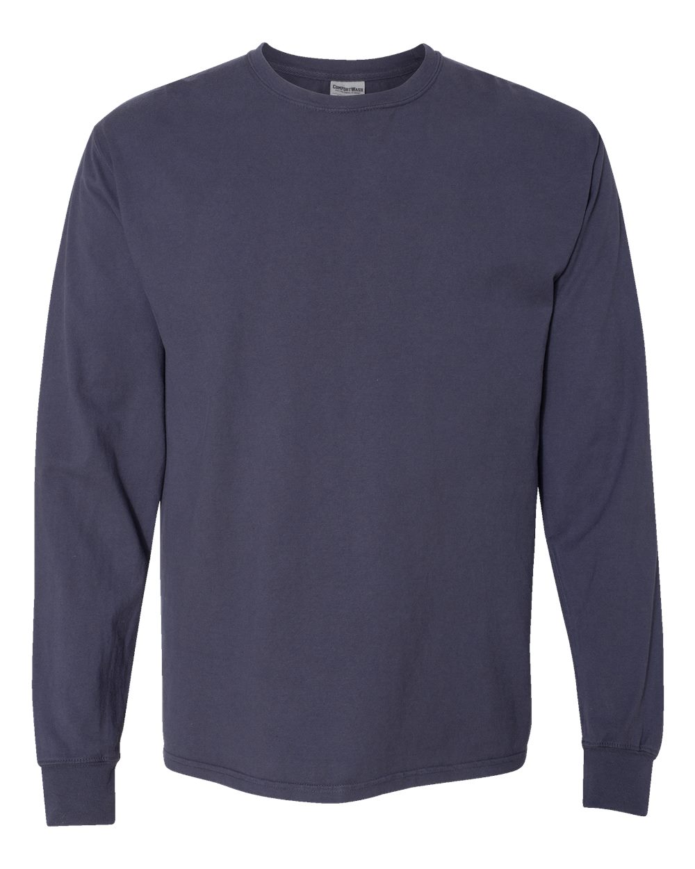 ComfortWash by Hanes GDH200 Unisex Garment-Dyed Long Sleeve T-Shirt in Anchor Slate