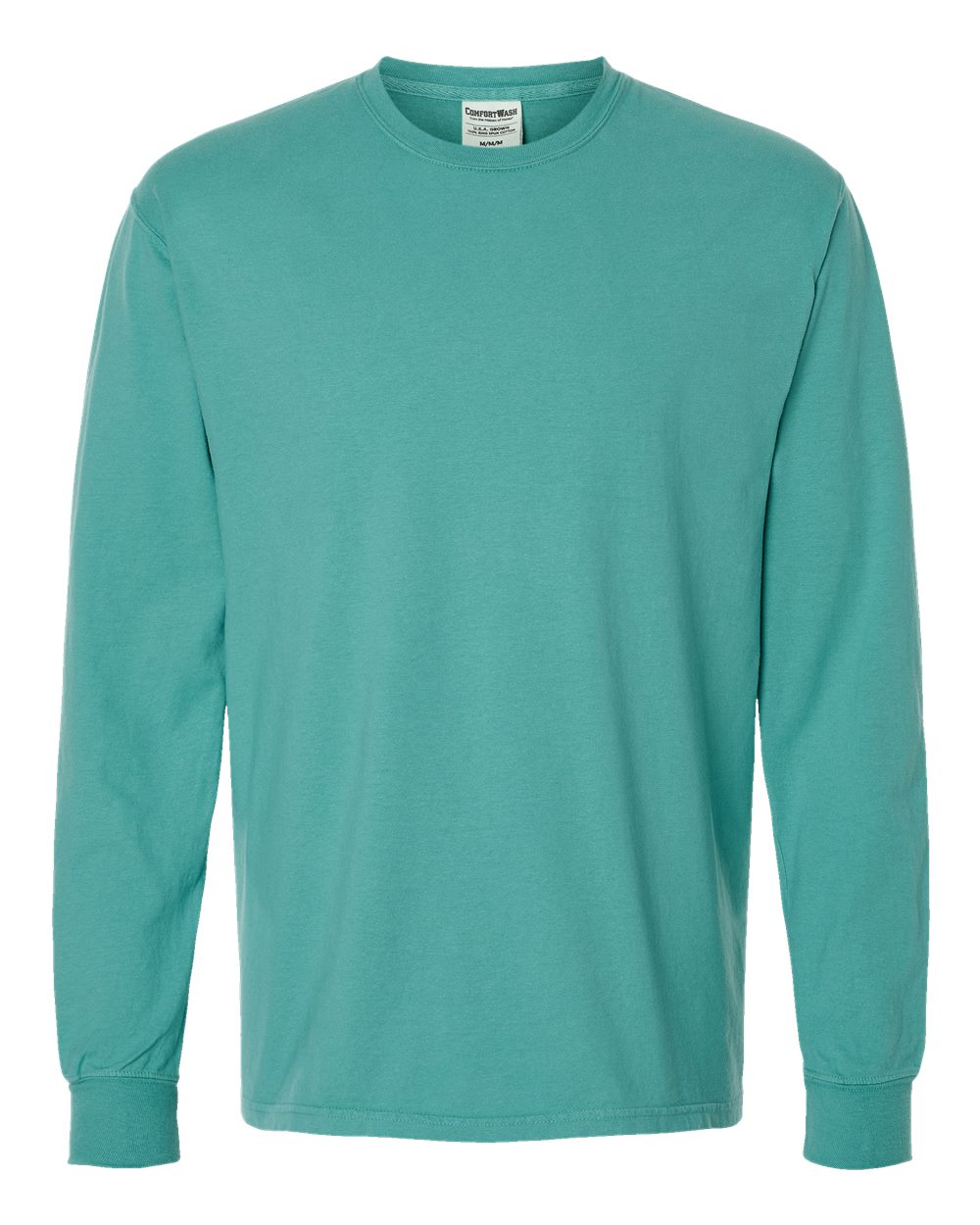 ComfortWash by Hanes GDH200 Unisex Garment-Dyed Long Sleeve T-Shirt in Spanish Moss