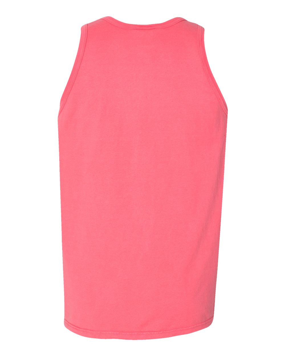 ComfortWash by Hanes GDH300 Unisex Garment-Dyed Unisex Tank Top in Coral Craze, back