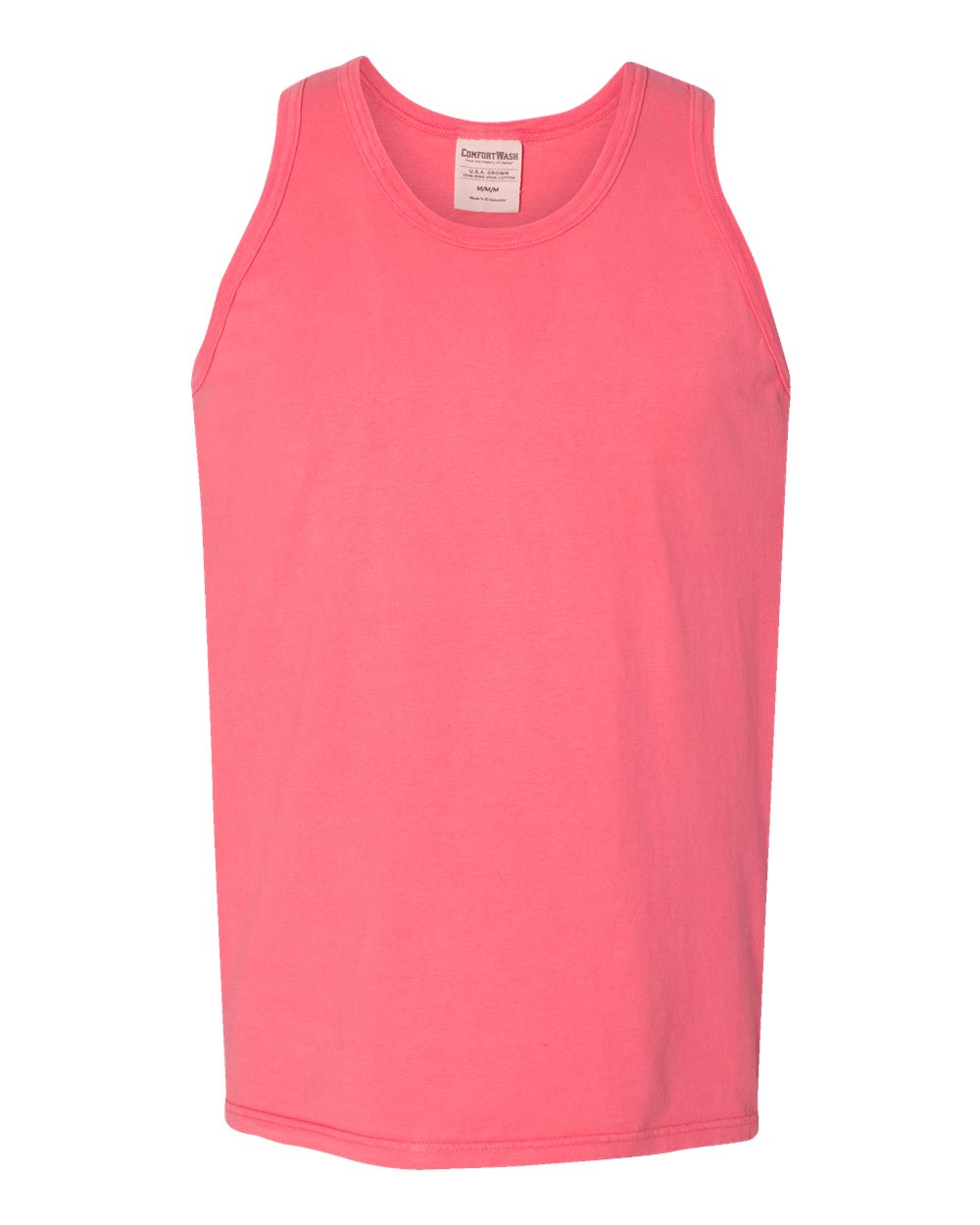 ComfortWash by Hanes GDH300 Unisex Garment-Dyed Unisex Tank Top in Coral Craze