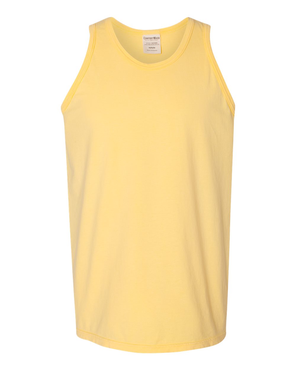 ComfortWash by Hanes GDH300 Unisex Garment-Dyed Unisex Tank Top in Summer Squash Yellow