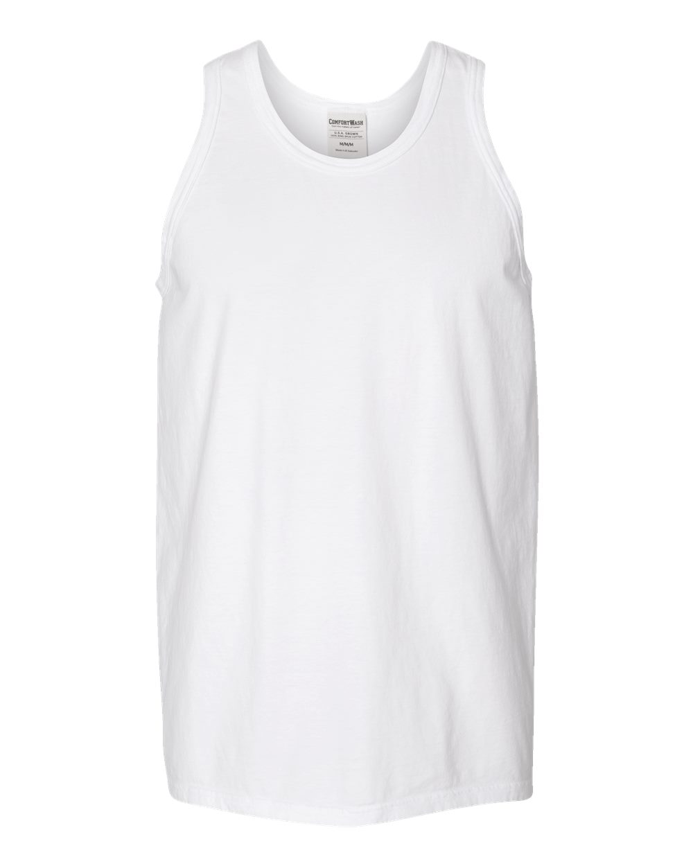 ComfortWash by Hanes GDH300 Unisex Garment-Dyed Unisex Tank Top in White