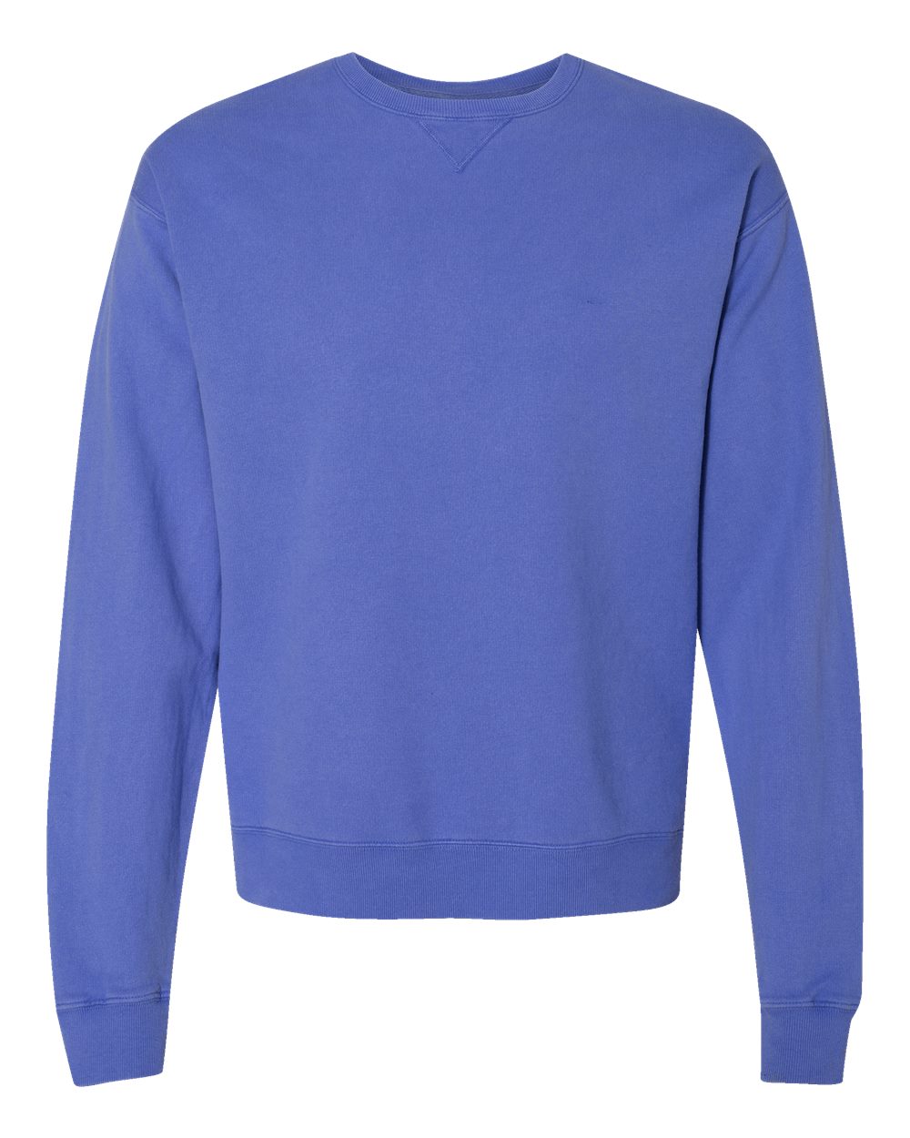 ComfortWash by Hanes GDH400 Unisex Garment-Dyed Crewneck Sweatshirt in Deep Forte Blue