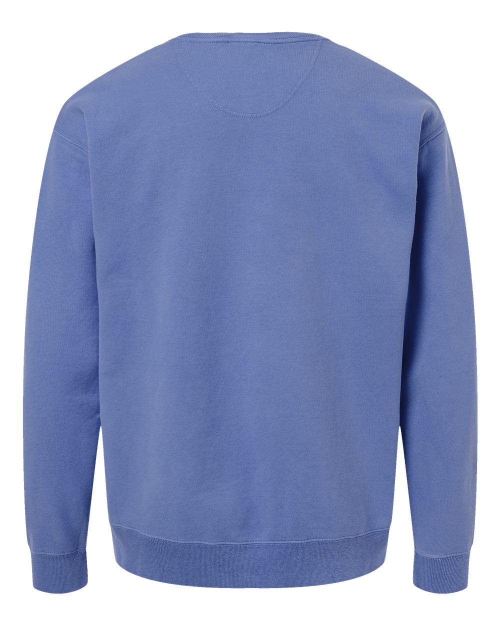 ComfortWash by Hanes GDH400 Unisex Garment-Dyed Crewneck Sweatshirt in Frontier Blue, back