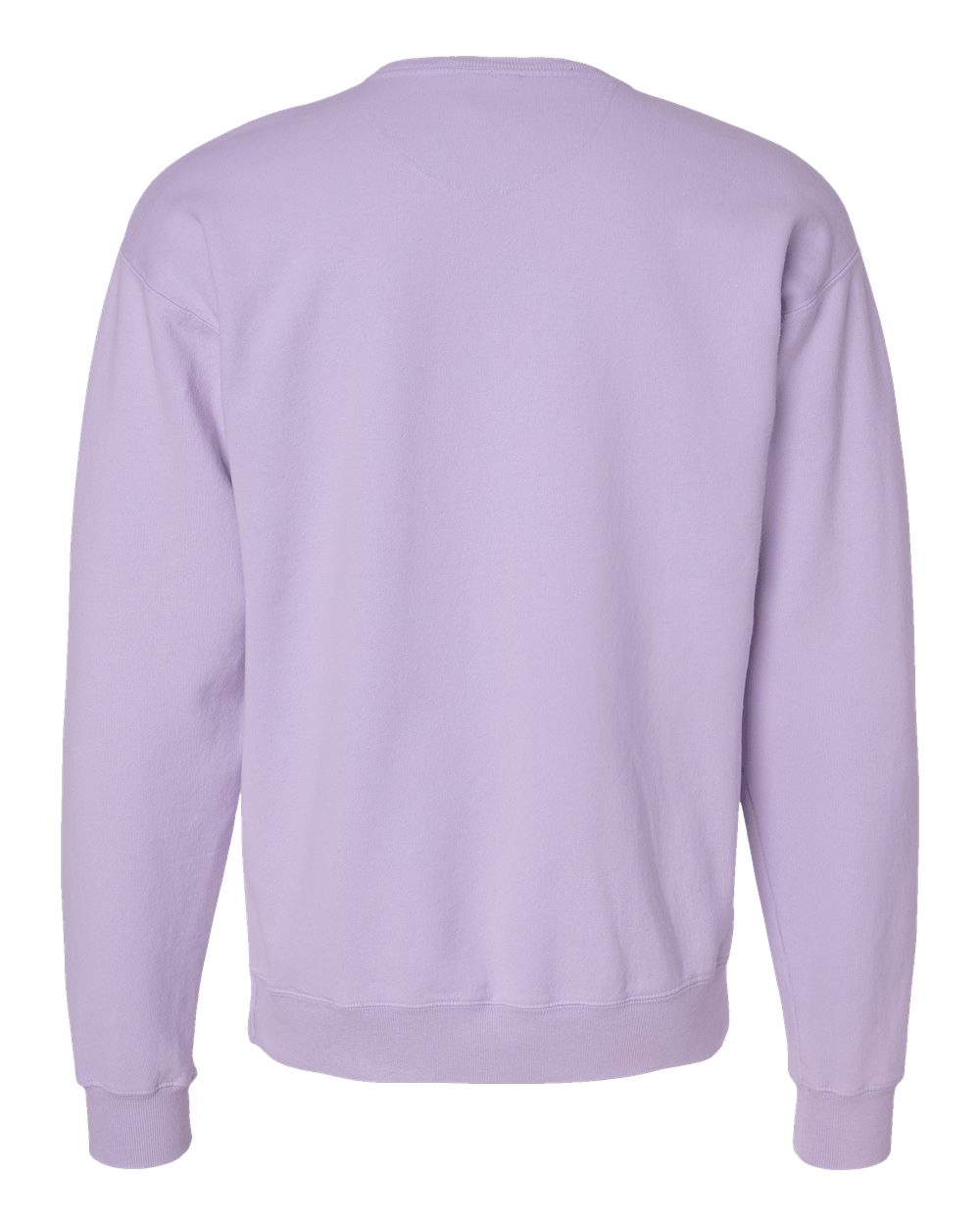 ComfortWash by Hanes GDH400 Unisex Garment-Dyed Crewneck Sweatshirt in Future Lavender, back