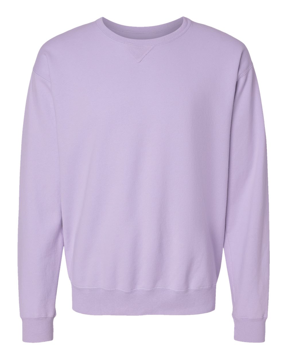 ComfortWash by Hanes GDH400 Unisex Garment-Dyed Crewneck Sweatshirt in Future Lavender