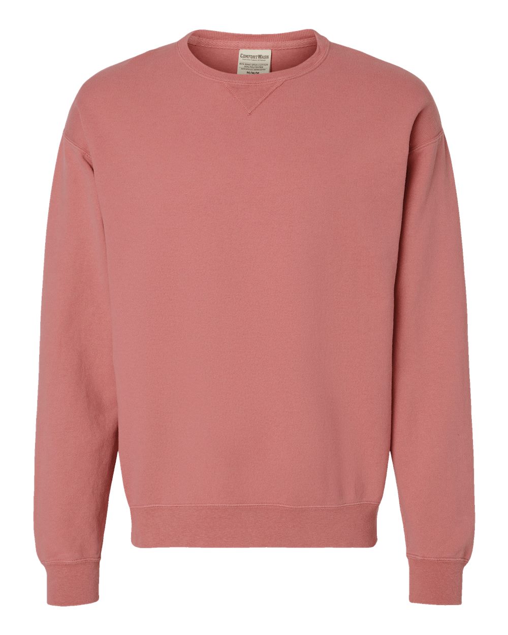 ComfortWash by Hanes GDH400 Unisex Garment-Dyed Crewneck Sweatshirt in Mauve