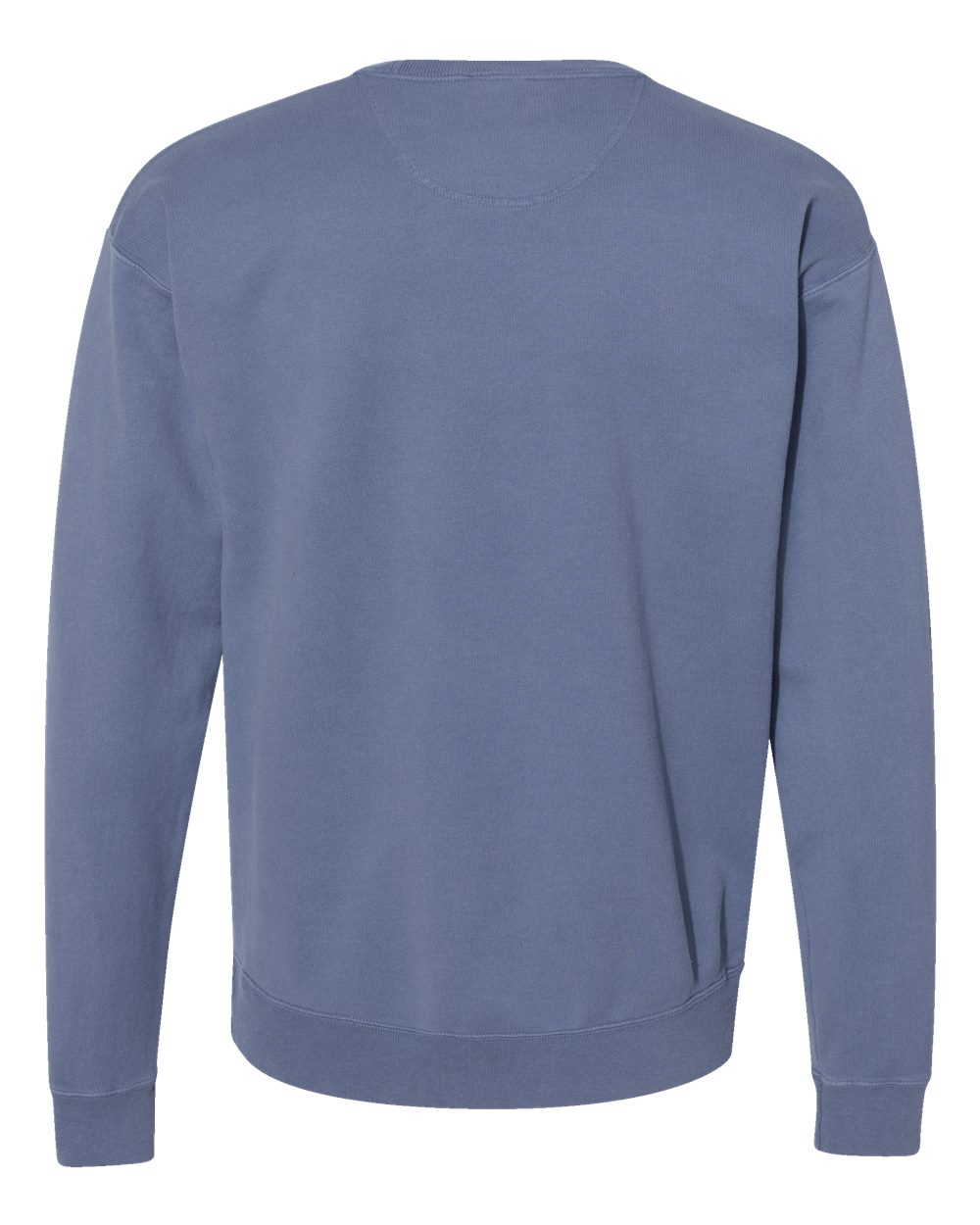ComfortWash by Hanes GDH400 Unisex Garment-Dyed Crewneck Sweatshirt in Saltwater, back