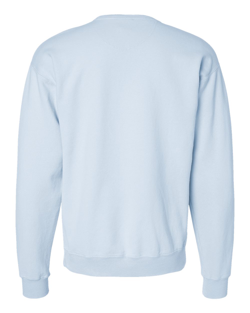 ComfortWash by Hanes GDH400 Unisex Garment-Dyed Crewneck Sweatshirt in Soothing Blue, back