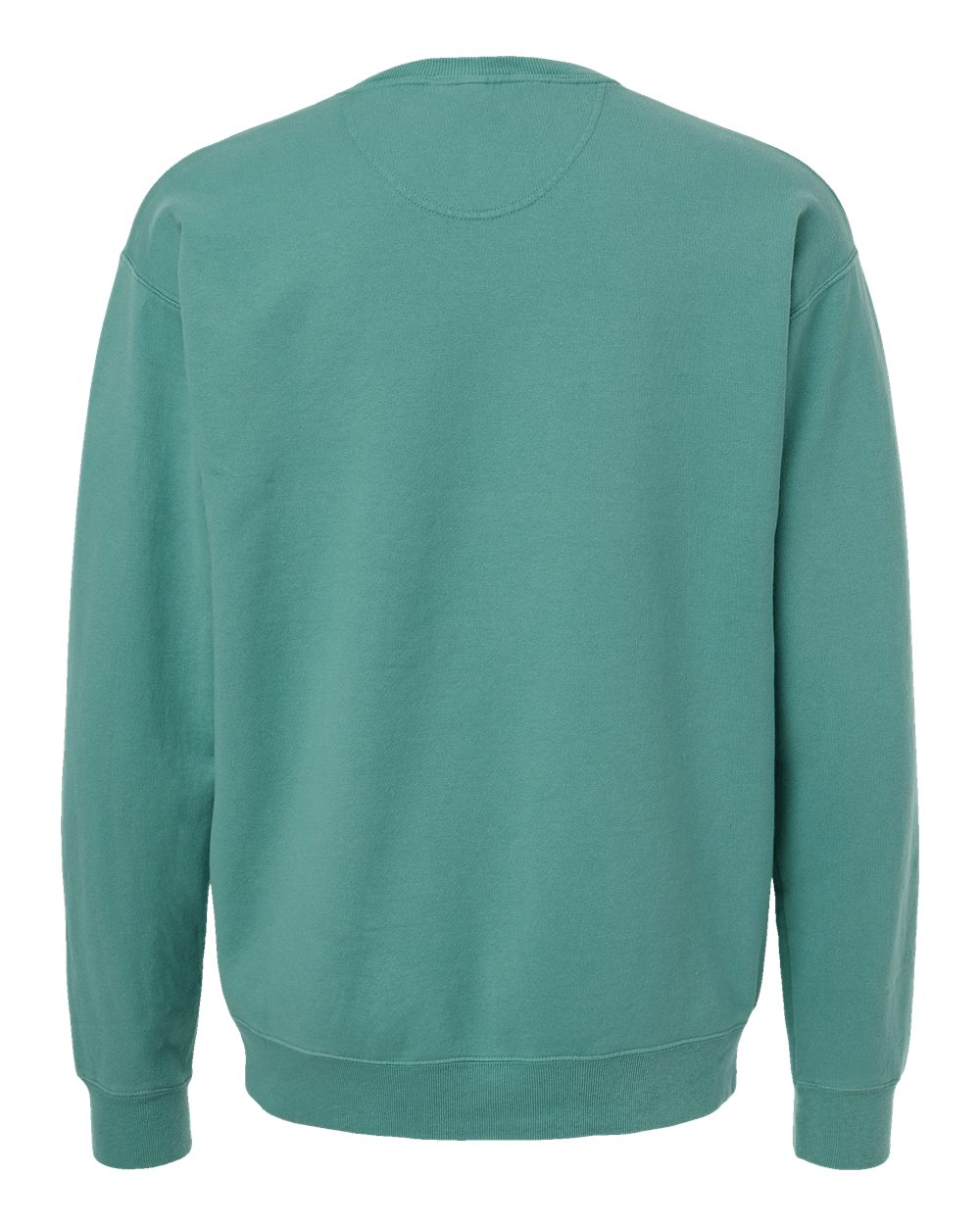 ComfortWash by Hanes GDH400 Unisex Garment-Dyed Crewneck Sweatshirt in Spanish Moss, back