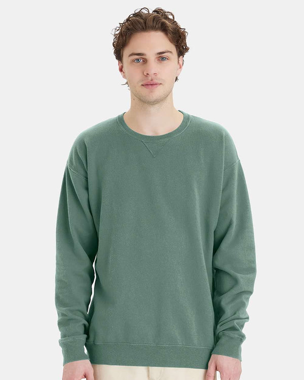 ComfortWash by Hanes GDH400 Unisex Garment-Dyed Crewneck Sweatshirt