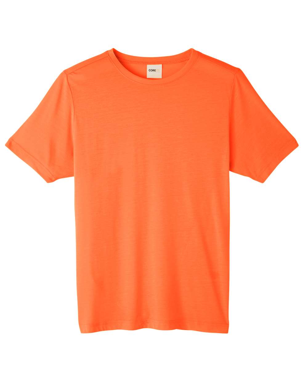 CORE365 CE111 Unisex Fusion ChromaSoft™ Performance T-Shirt in Campus Orange