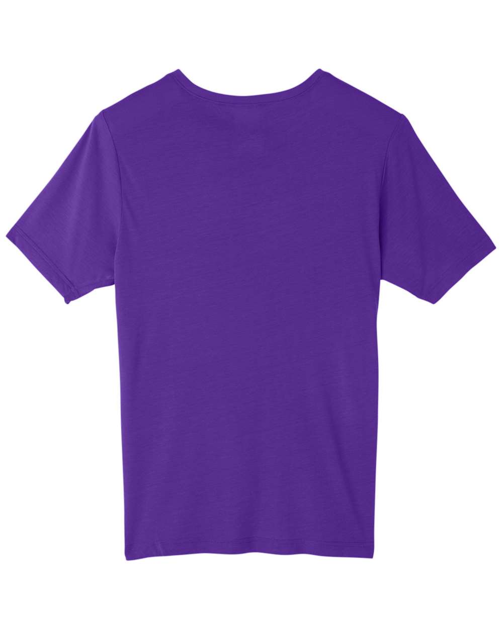 CORE365 CE111 Unisex Fusion ChromaSoft™ Performance T-Shirt in Campus Purple, back