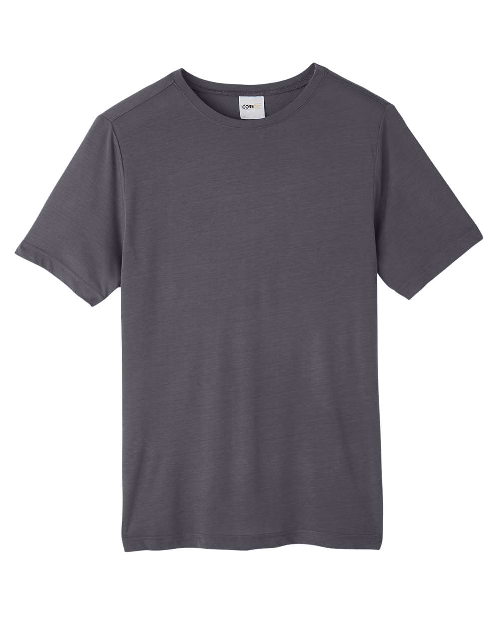 CORE365 CE111 Unisex Fusion ChromaSoft™ Performance T-Shirt in Carbon