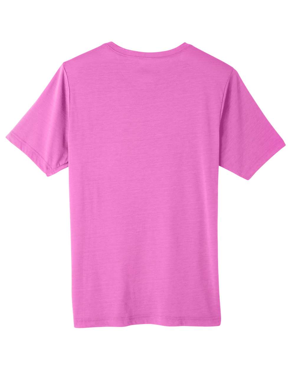 CORE365 CE111 Unisex Fusion ChromaSoft™ Performance T-Shirt in Charity Pink, back