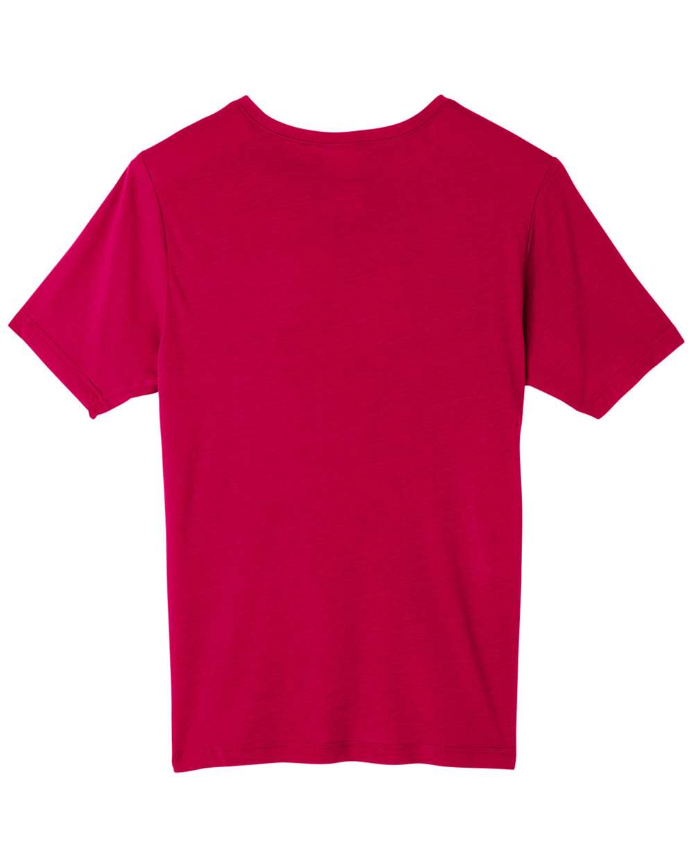 CORE365 CE111 Unisex Fusion ChromaSoft™ Performance T-Shirt in Classic Red, back