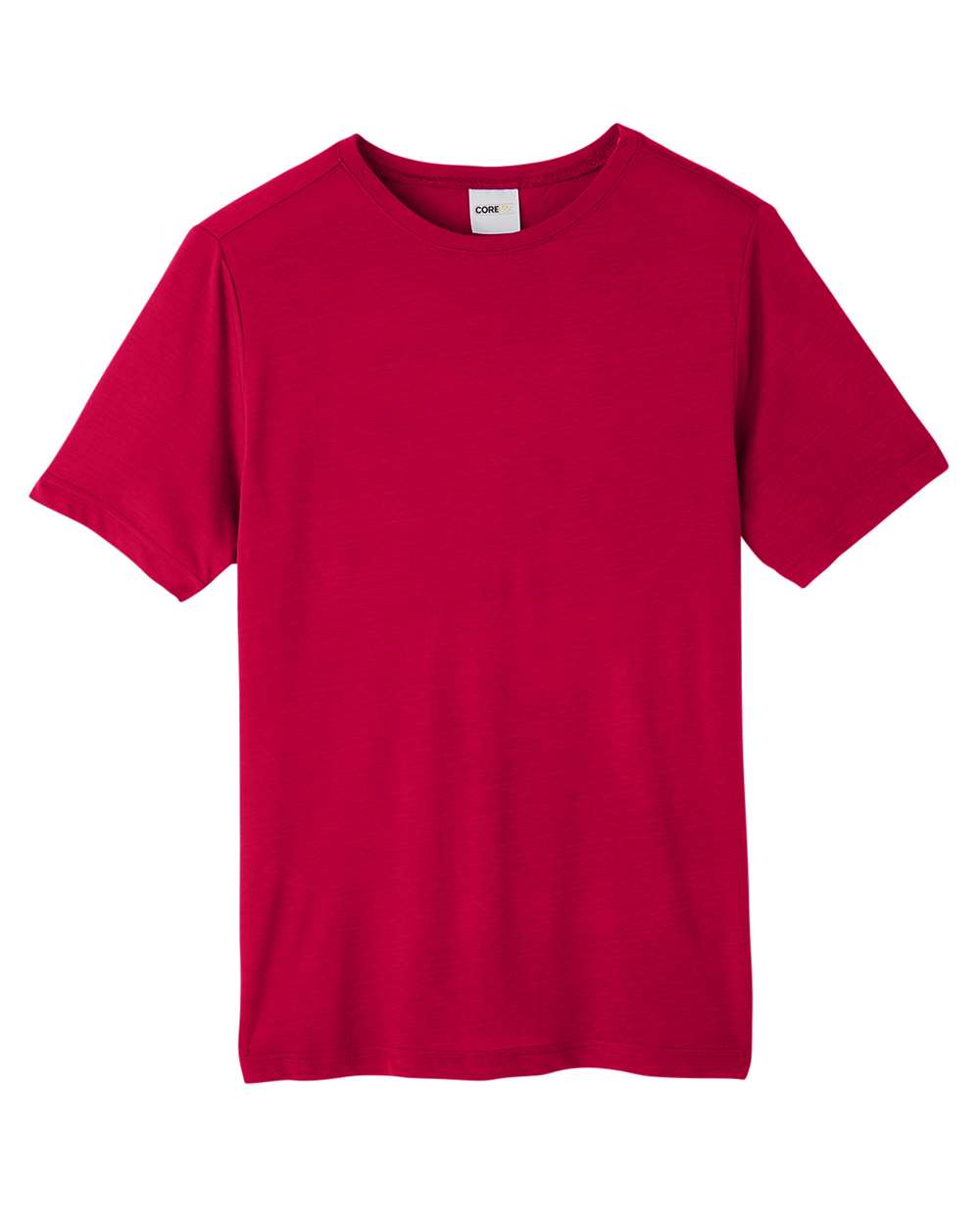 CORE365 CE111 Unisex Fusion ChromaSoft™ Performance T-Shirt in Classic Red