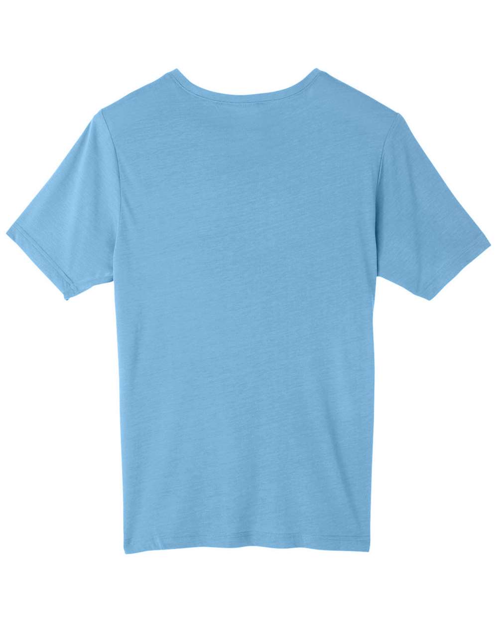 CORE365 CE111 Unisex Fusion ChromaSoft™ Performance T-Shirt in Columbia Blue, back