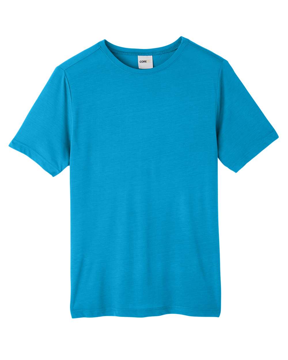 CORE365 CE111 Unisex Fusion ChromaSoft™ Performance T-Shirt in Electric Blue
