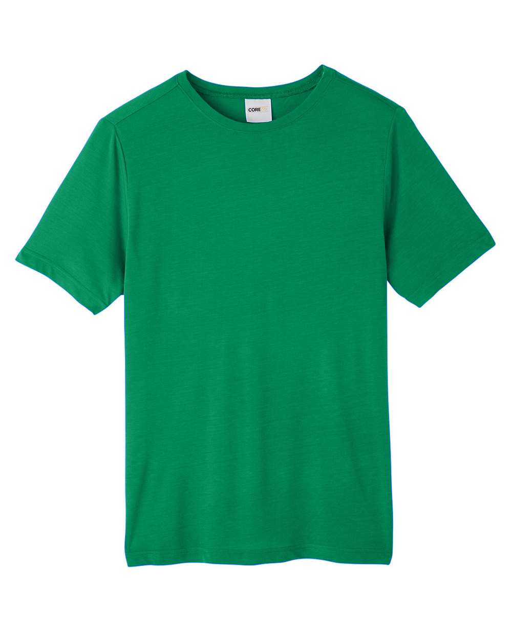CORE365 CE111 Unisex Fusion ChromaSoft™ Performance T-Shirt in Kelly Green