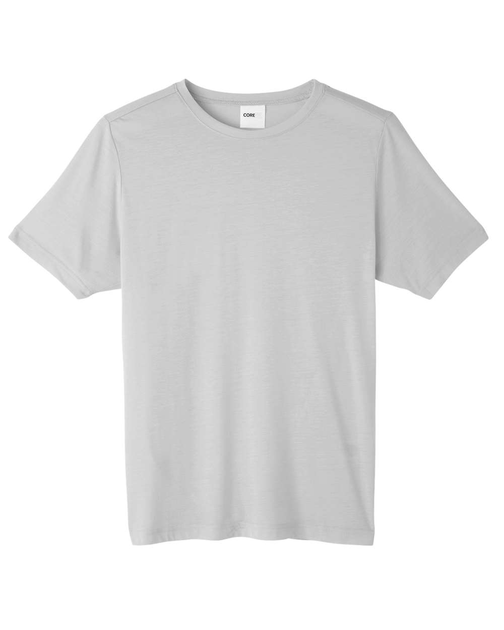 CORE365 CE111 Unisex Fusion ChromaSoft™ Performance T-Shirt in Platinum