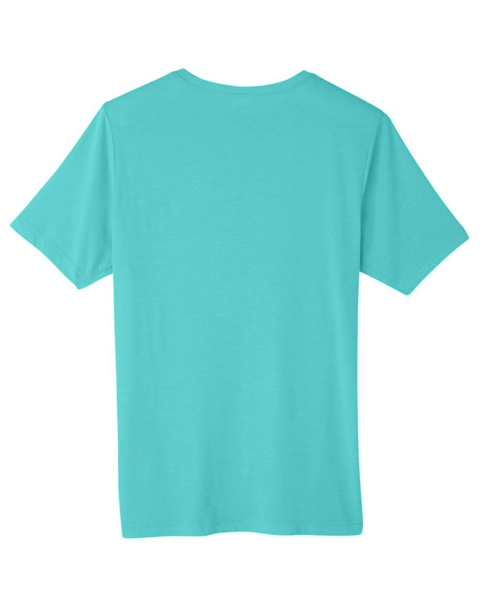 CORE365 CE111 Unisex Fusion ChromaSoft™ Performance T-Shirt in Sea Glass, back