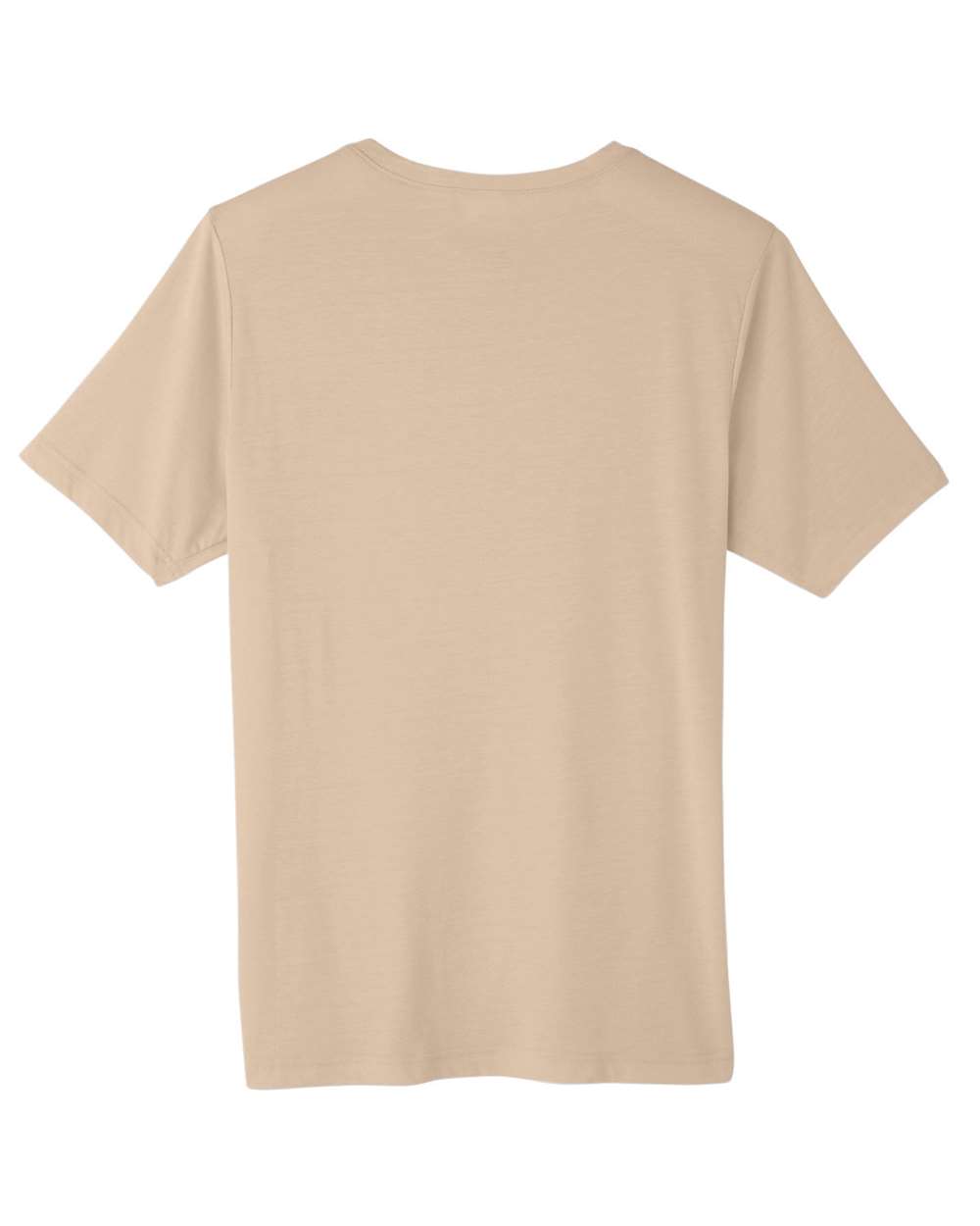 CORE365 CE111 Unisex Fusion ChromaSoft™ Performance T-Shirt in Stone, back