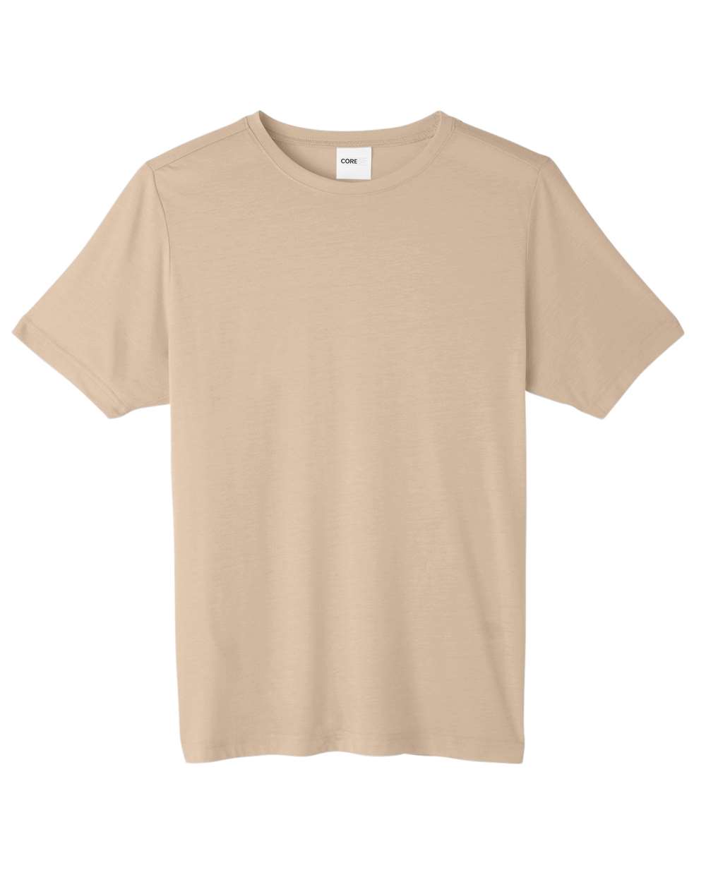 CORE365 CE111 Unisex Fusion ChromaSoft™ Performance T-Shirt in Stone