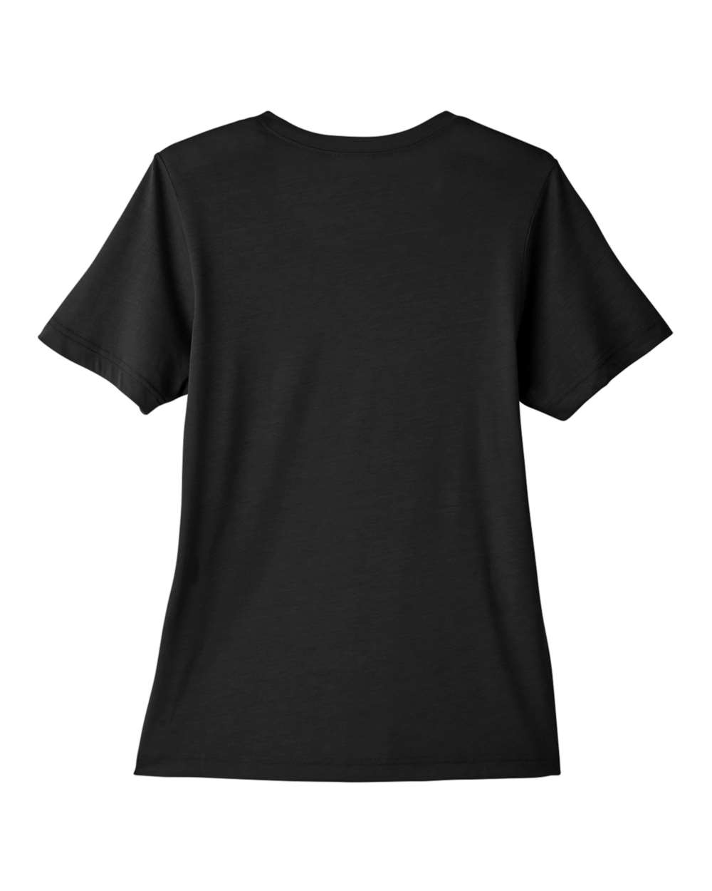CORE365 CE111W Women's Fusion ChromaSoft™ Performance T-Shirt in Black, back