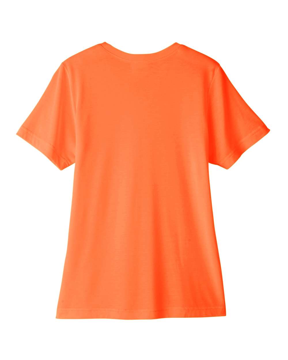 CORE365 CE111W Women's Fusion ChromaSoft™ Performance T-Shirt in Campus Orange, back