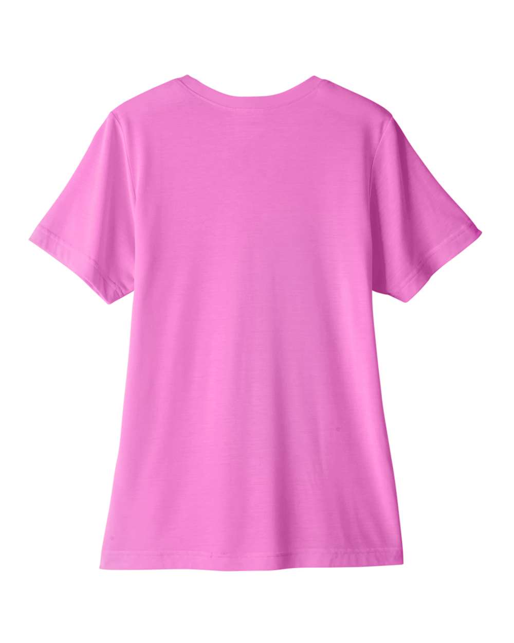 CORE365 CE111W Women's Fusion ChromaSoft™ Performance T-Shirt in Charity Pink, back