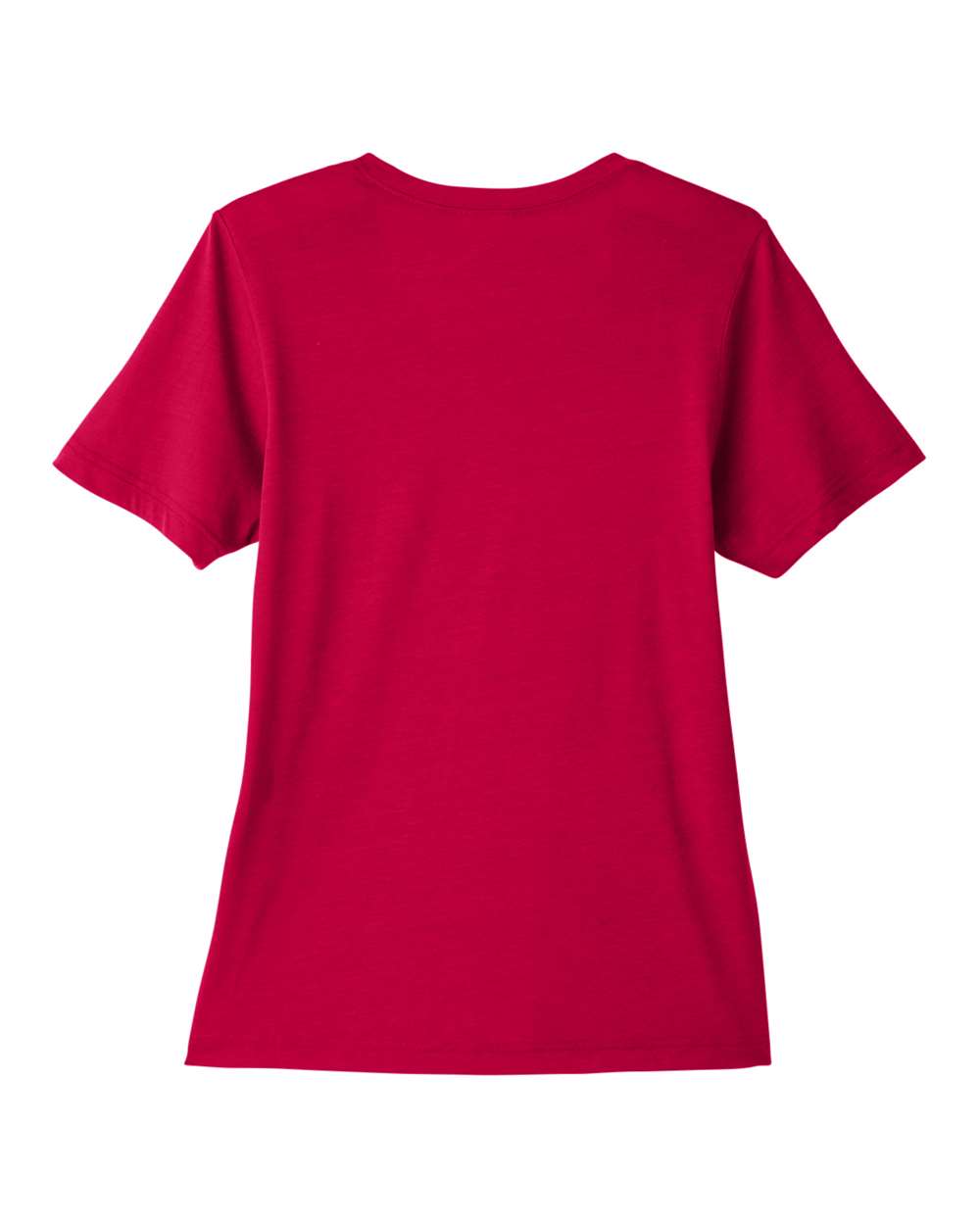 CORE365 CE111W Women's Fusion ChromaSoft™ Performance T-Shirt in Classic Red, back
