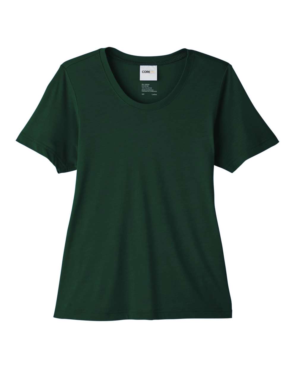 CORE365 CE111W Women's Fusion ChromaSoft™ Performance T-Shirt in Forest