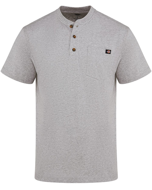 Dickies WS51T Men's Tall Heavyweight Traditional Short Sleeve Henley
