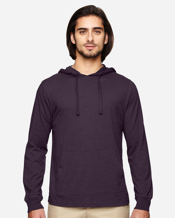 econscious EC1085 Unisex Eco Jersey Pullover Hooded Long Sleeve T-Shirt