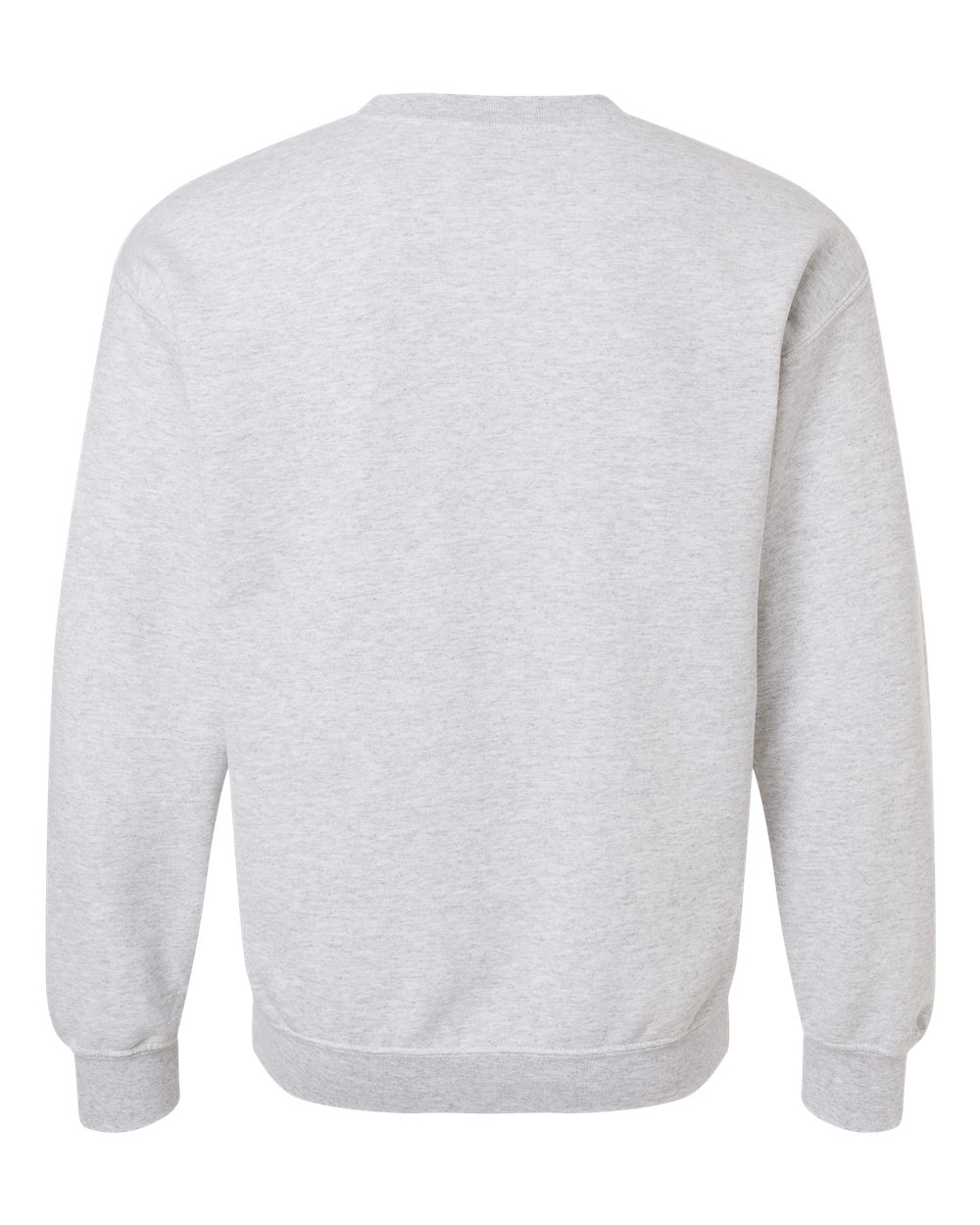 Gildan 12000 Unisex DryBlend® Crewneck Sweatshirt in Ash, back