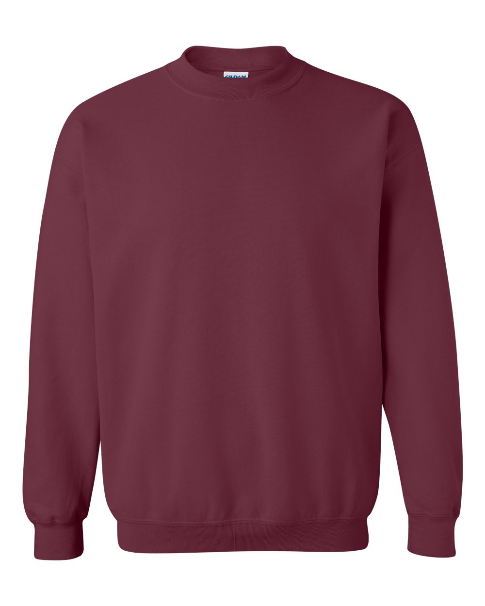 Gildan 18000 Unisex Heavy Blend™ Crewneck Sweatshirt in Maroon