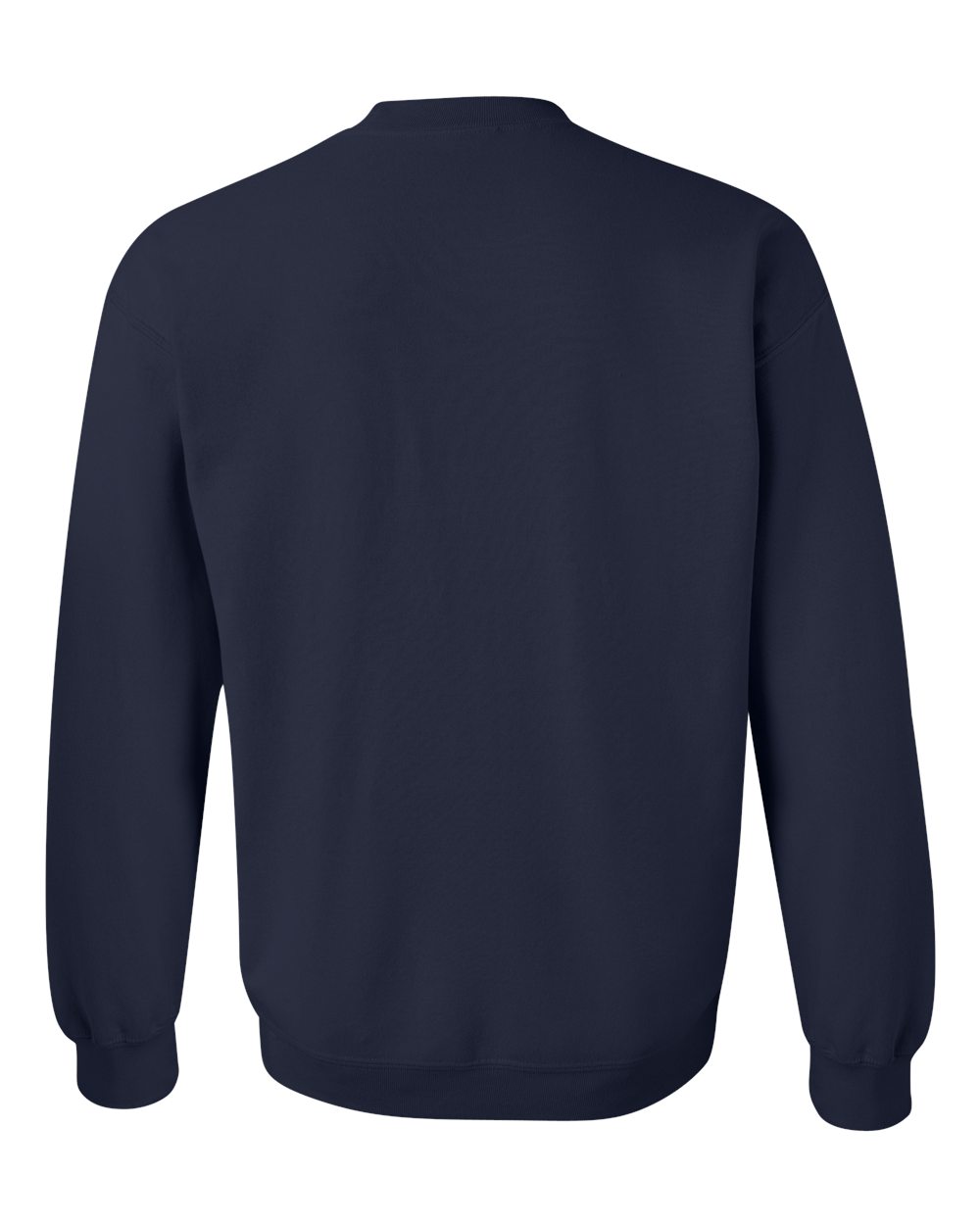Gildan 18000 Unisex Heavy Blend™ Crewneck Sweatshirt in Navy, back