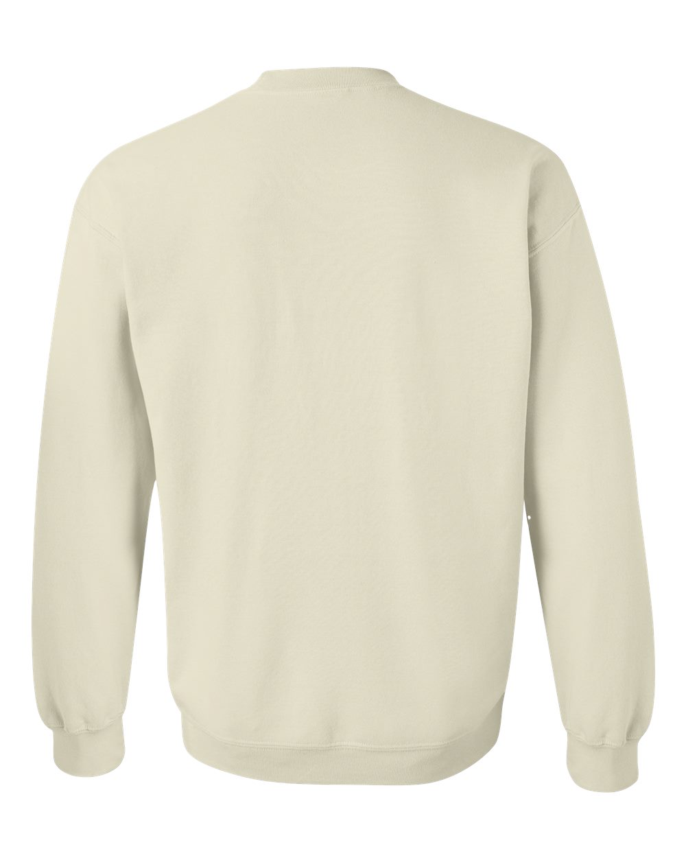 Gildan 18000 Unisex Heavy Blend™ Crewneck Sweatshirt in Sand, back