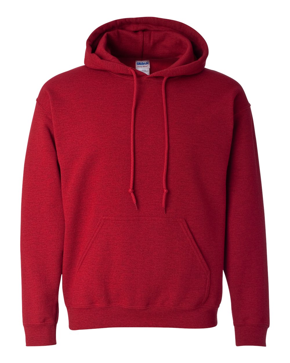 Gildan 18500 Unisex Heavy Blend™ Hooded Sweatshirt in Antique Cherry Red