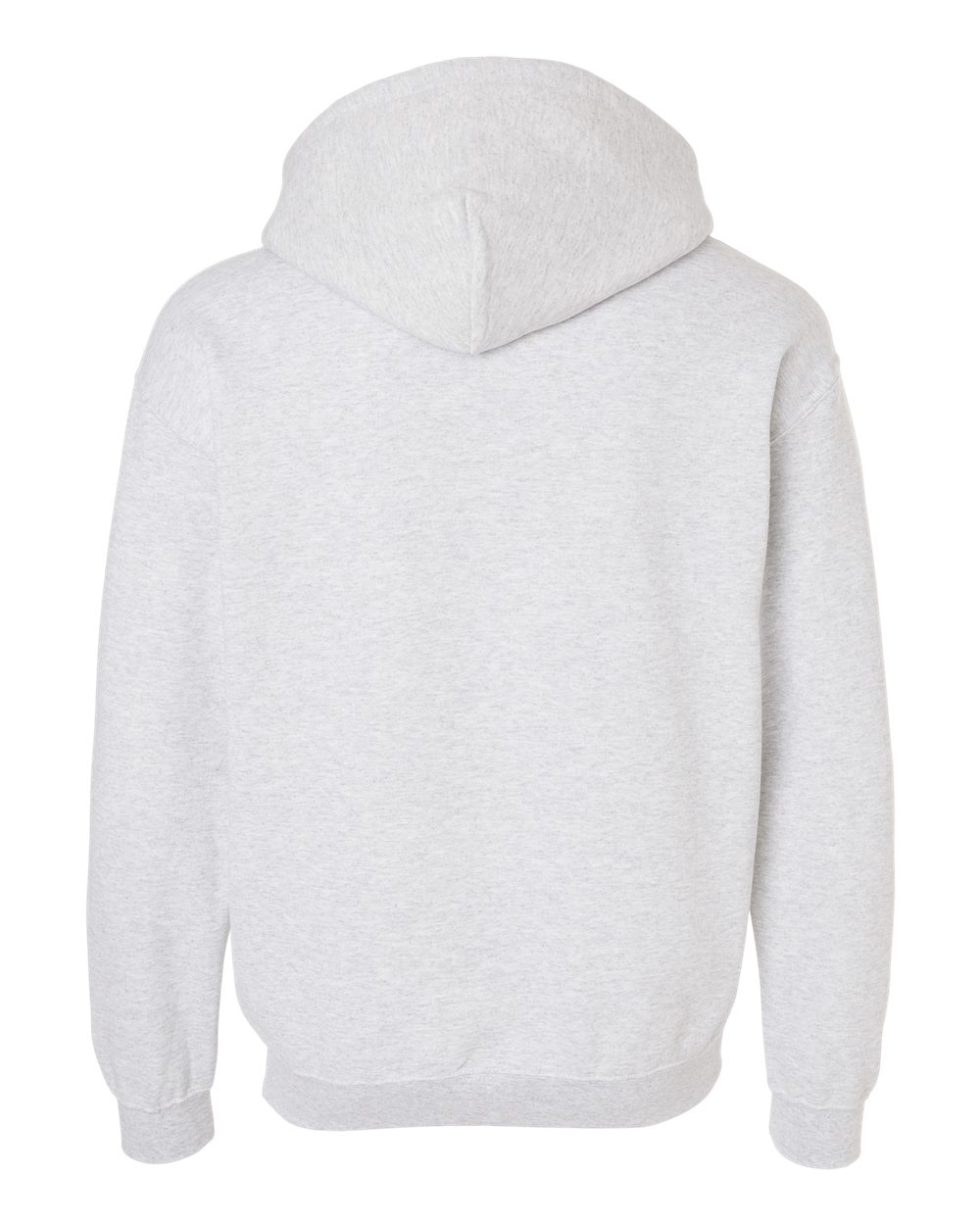 Gildan 18500 Unisex Heavy Blend™ Hooded Sweatshirt in Ash, back