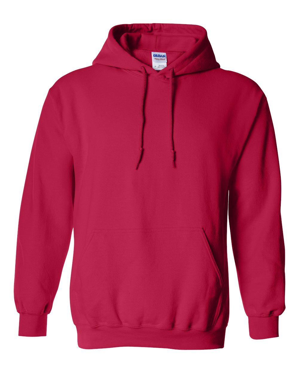Gildan 18500 Unisex Heavy Blend™ Hooded Sweatshirt in Cherry Red