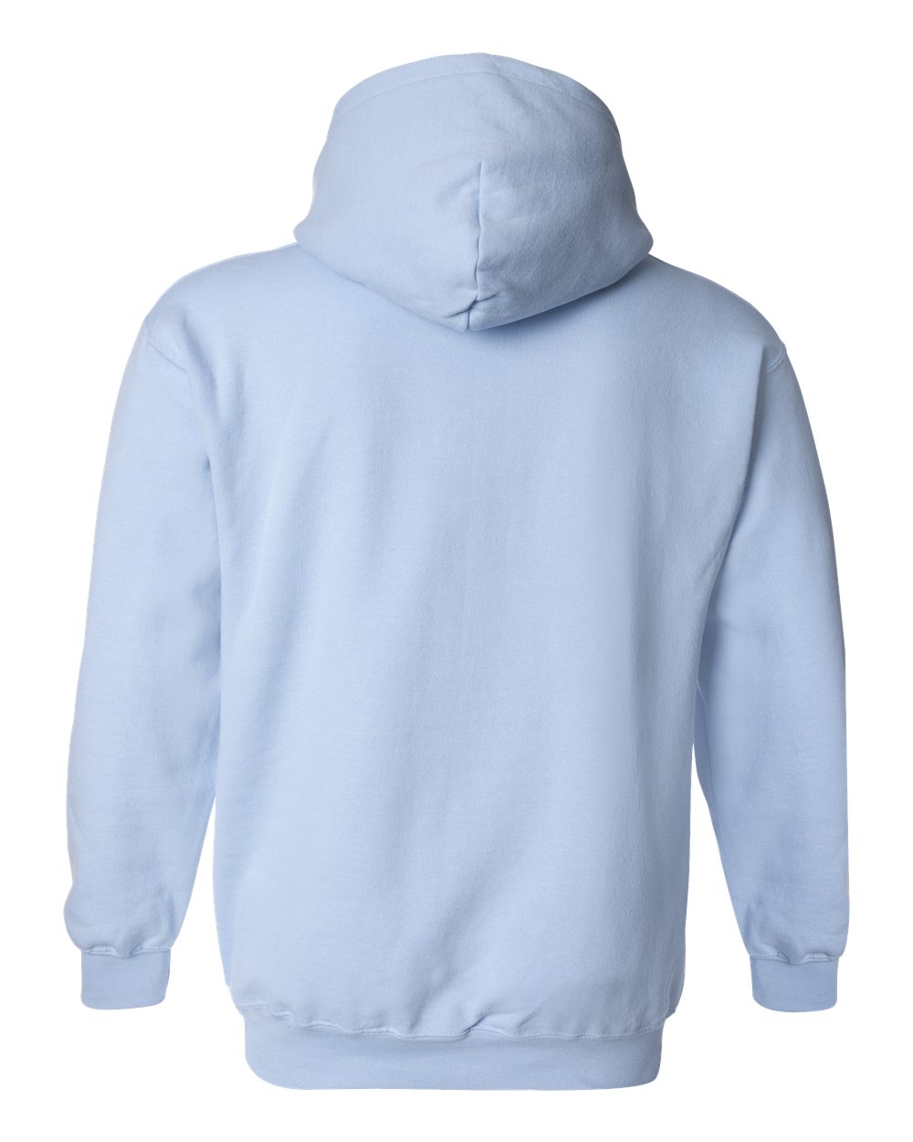 Gildan 18500 Unisex Heavy Blend™ Hooded Sweatshirt in Light Blue, back