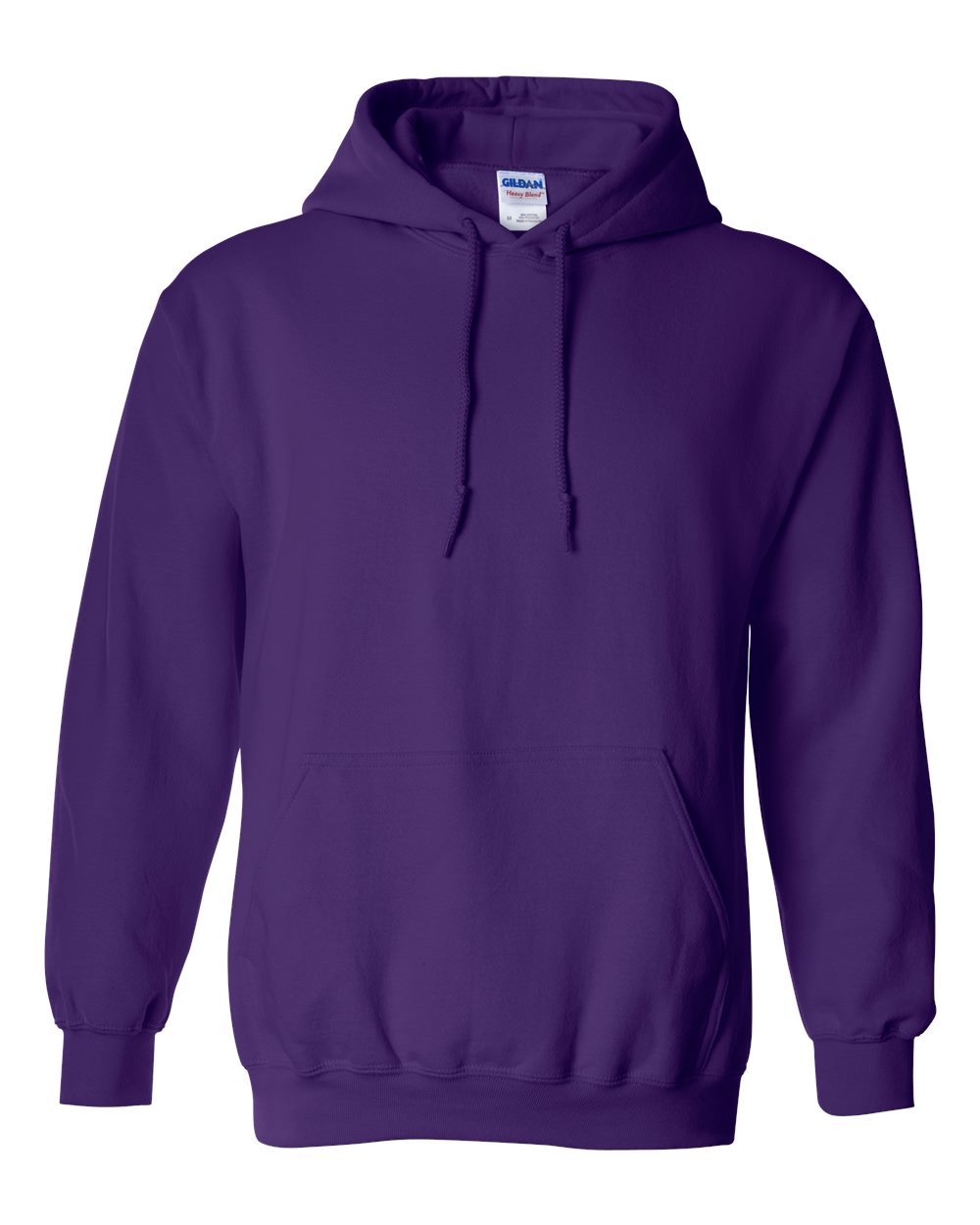 Gildan 18500 Unisex Heavy Blend™ Hooded Sweatshirt in Purple
