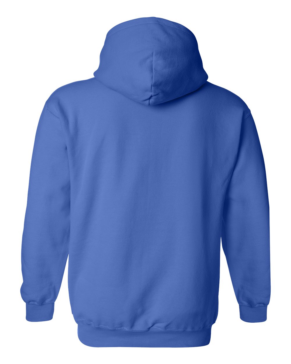 Gildan 18500 Unisex Heavy Blend™ Hooded Sweatshirt in Royal, back